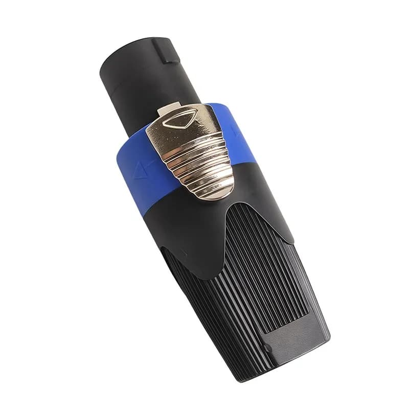 Speaker Connectors | 4-Pin Twist Lock Plug for PA Systems & Amplifiers - Image 1