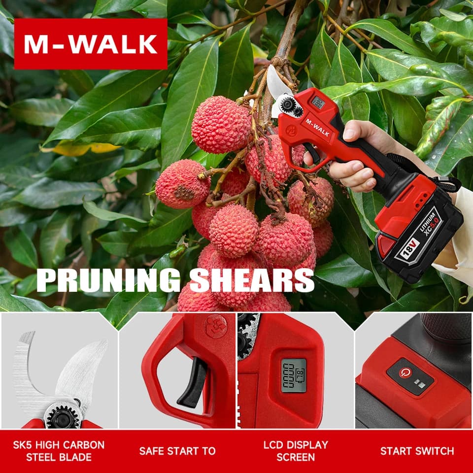 Heavy-Duty Electric Sheep Shears & Pruner | 25mm Cut | For Makita 18V Battery - Thumbnail 5