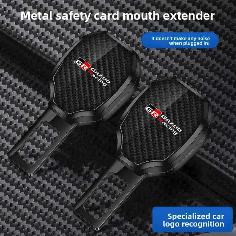 Fiber Seat Belt Extender | For GR Sport Models | Interior Lock Buckle - Thumbnail 4