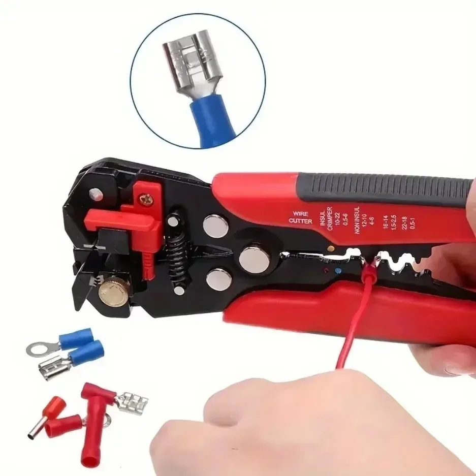 Automatic Crimping Tool | Wire Stripping & Cutting | Network Cable Multi-tool - Thumbnail 4