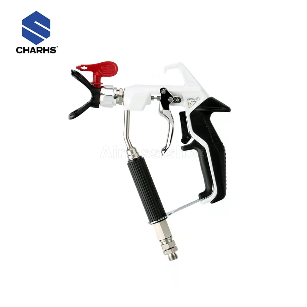 Infinity Airless Spray Gun | With Tip Holder & Base | Industrial Paint Sprayer Accessory - Thumbnail 2