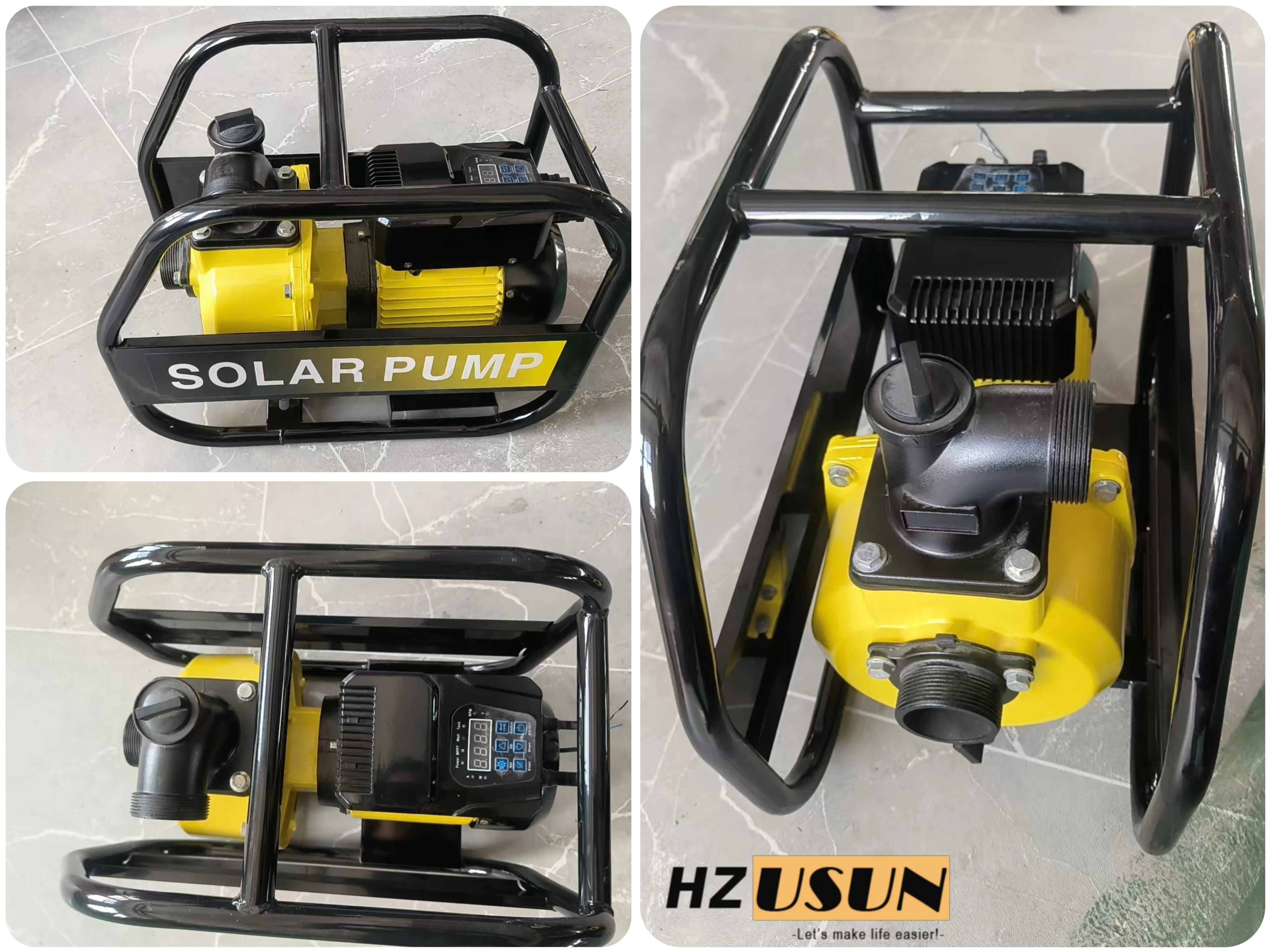 Solar Powered Water Pump | 1 HP Self-Priming DC Pump | Portable Irrigation & Shallow Well - Thumbnail 6