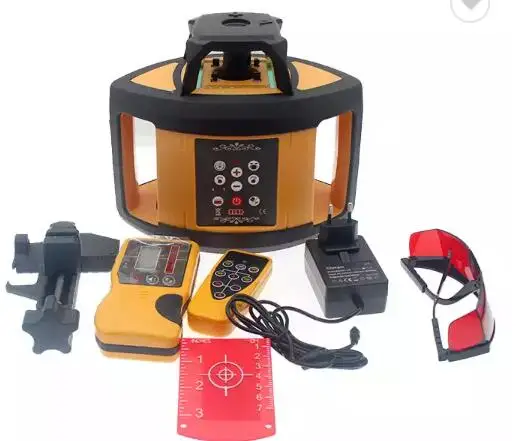 Laser Level | 360° Automatic Self-Leveling | Red Beam with LCD Display - Thumbnail 3