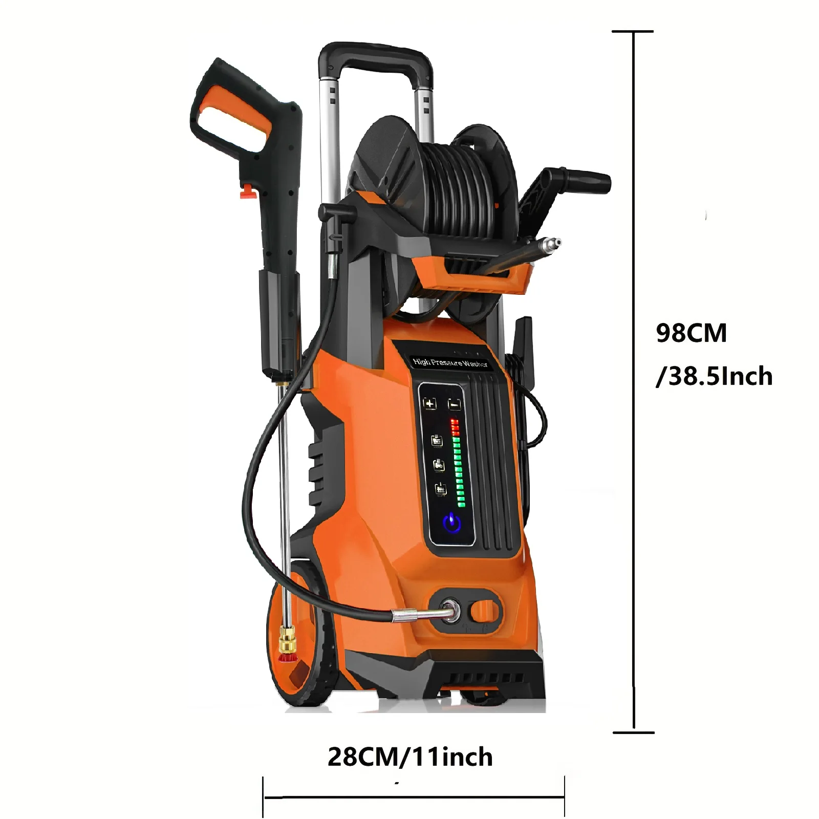 Pressure Washer 5000 PSI | 3.2 GPM High Power | Effortless Home & Patio Cleaning - Thumbnail 2