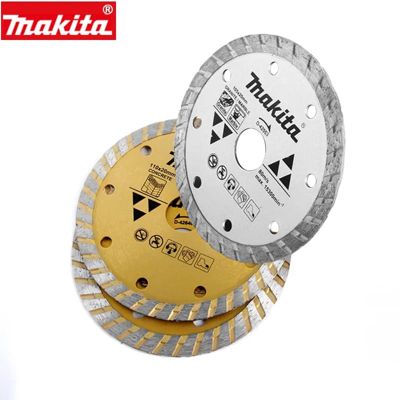 Makita 105mm Diamond Cutting Blade | Precision Smooth Cuts for Porcelain, Ceramic & Granite - Thumbnail 4