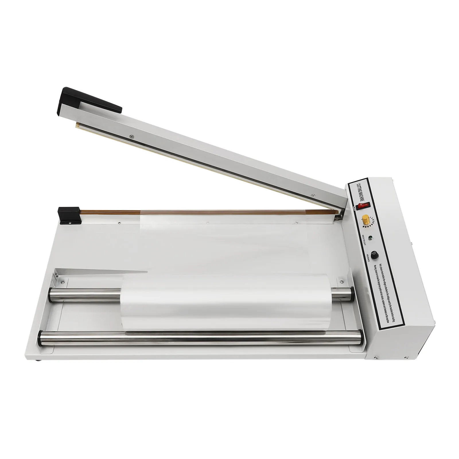 24-Inch Shrink Wrap Machine | 530W Sealer & Heat Gun | Commercial-Grade Packaging Solution - Thumbnail 4