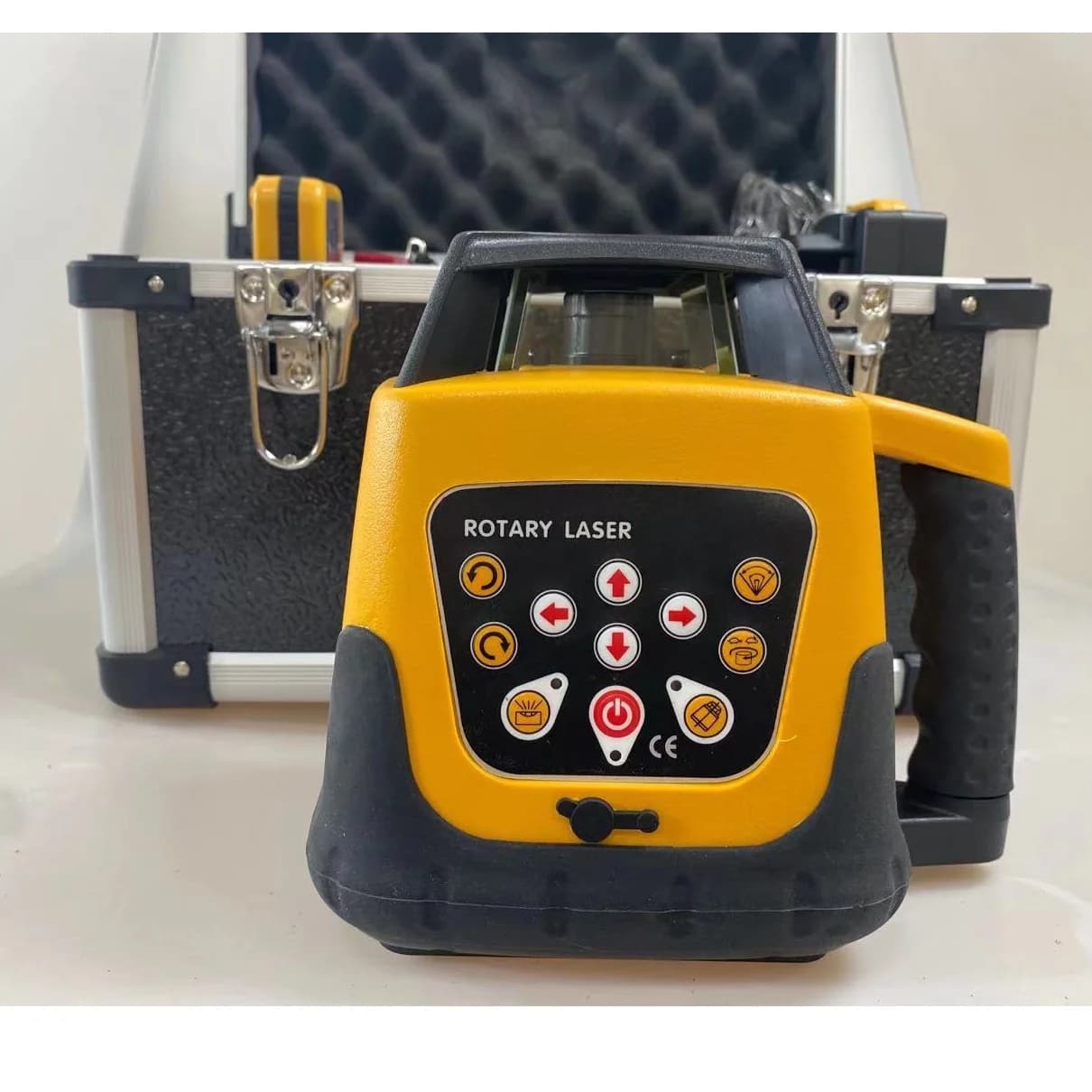 High-Accuracy Rotary Laser Level | 3D Red Beam with 500m Range | Automatic Electronic Self-Leveling - Thumbnail 2