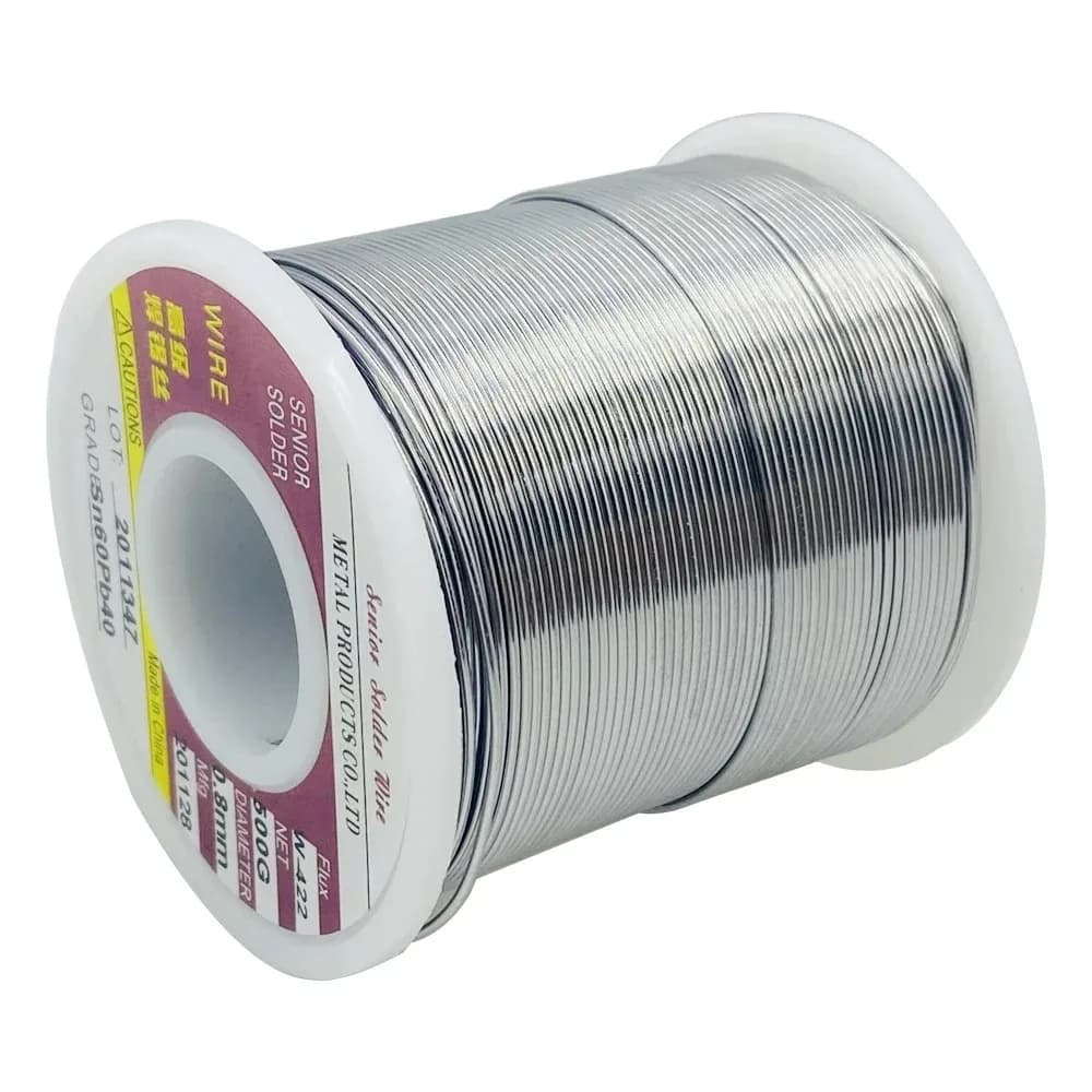 Professional-Grade Rosin Core Solder Wire | No-Clean Flux | 500g, 300g, 100g Rolls for Electrical Repair - Thumbnail 5