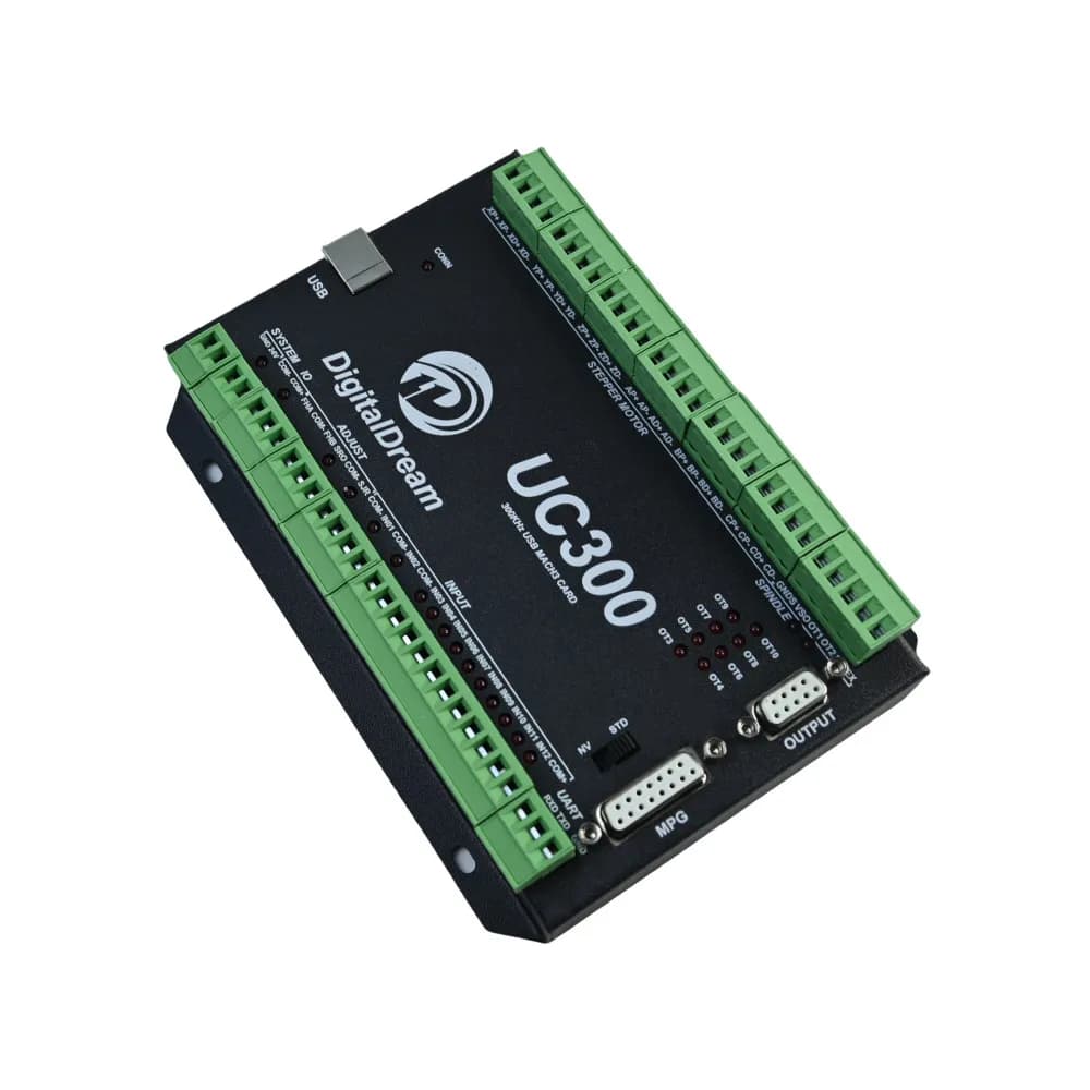 CNC Motion Controller | UC300 USB Interface | 4/6-Axis Mach3 Board | 300KHz, 24VDC - Thumbnail 5