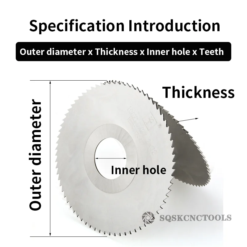 HSS Circular Saw Blades | 40mm to 100mm Sizes | Precision Slotting & Cutting - Thumbnail 2