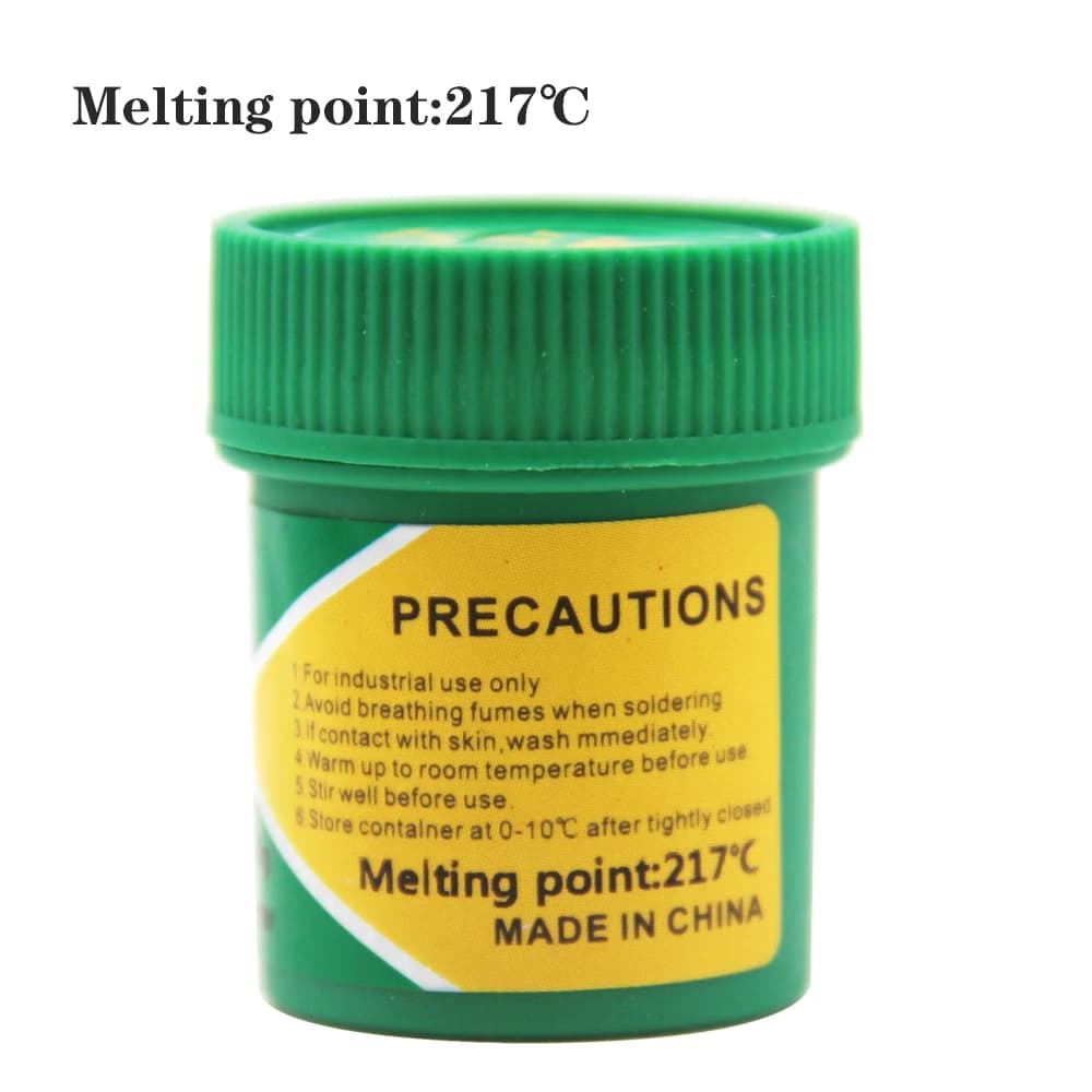 Lead-free Silver-containing Solder Paste, Strong Conductive Sn96.5Ag3.0Cu0.5 Solder Paste, Melting Point: 217°C - Thumbnail 4