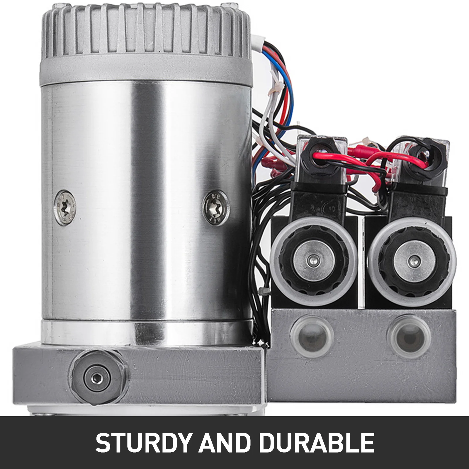 12V Hydraulic Power Unit | Double-Acting Solenoid Pump | 4.5L Reservoir for Dump Trailers & Lifting Tools - Thumbnail 3