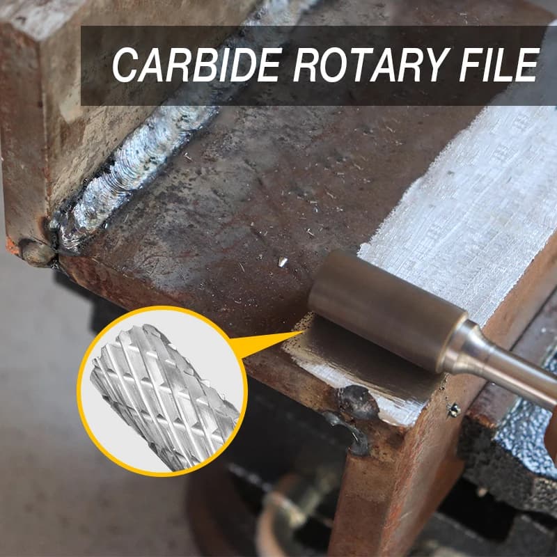 Carbide Rotary Burr Set | 3x6mm Metal Drawing Cutter | Engraving & Polishing Tools - Thumbnail 5