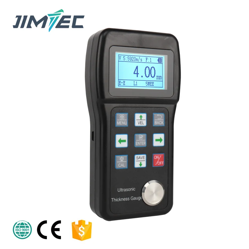 Ultrasonic Thickness Gauge | 3-40mm Range for Metal, Plastic & Glass | Digital Coating Measurement Tool - Thumbnail 4