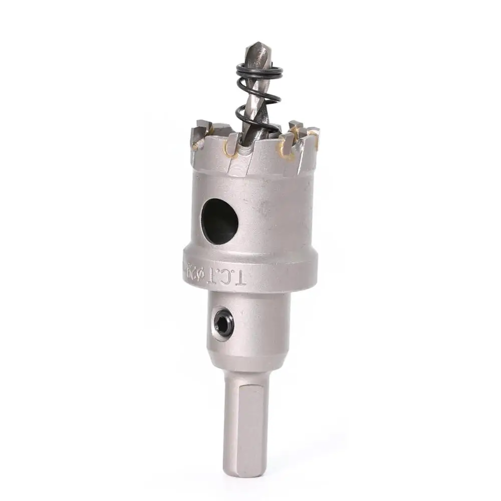 TCT Hole Saw Set | 12-150mm Carbide-Tipped Drill Bits | For Stainless Steel & Metal - Thumbnail 5