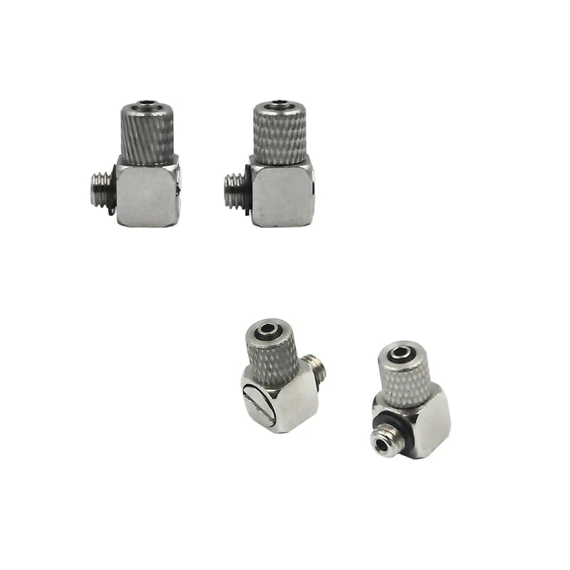 Hydraulic Coupler | M5-4mm Oil Connector | For RC Model Oil Cylinder - Thumbnail 5