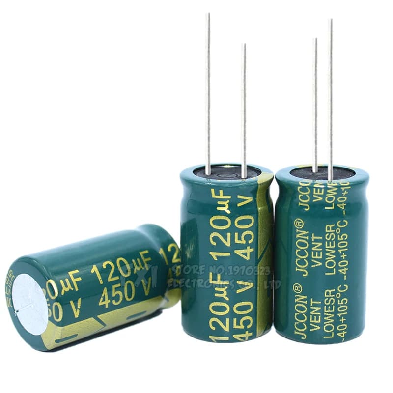 High-Performance Aluminum Capacitor | 10V-400V Range | 100µF-3300µF | Low ESR for High-Frequency Circuits - Thumbnail 7