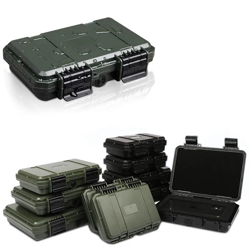 Airtight Toolbox | Waterproof Sealed Safety Case | Lockable with Pre-Cut Foam - Thumbnail 2