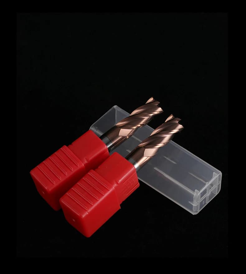 Carbide End Mills | HRC55 4 Flute Alloy Cutter | 1-12mm CNC Maching Tool Set - Thumbnail 6