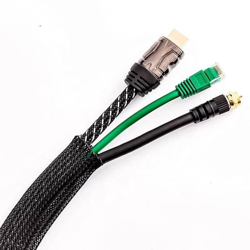 PET Braided Cable Sleeving | Heat-Resistant Wire Protection | 4-25mm Sizes - Thumbnail 6