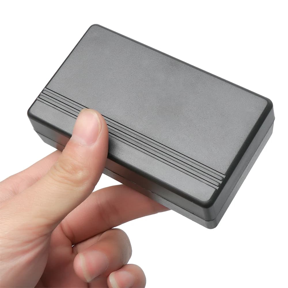 1PC Electronic Project Box ABS Plastic Waterproof Cover Project Enclosure Boxes Black Instrument Case Electric Supplies 2021 Hot - Thumbnail 6