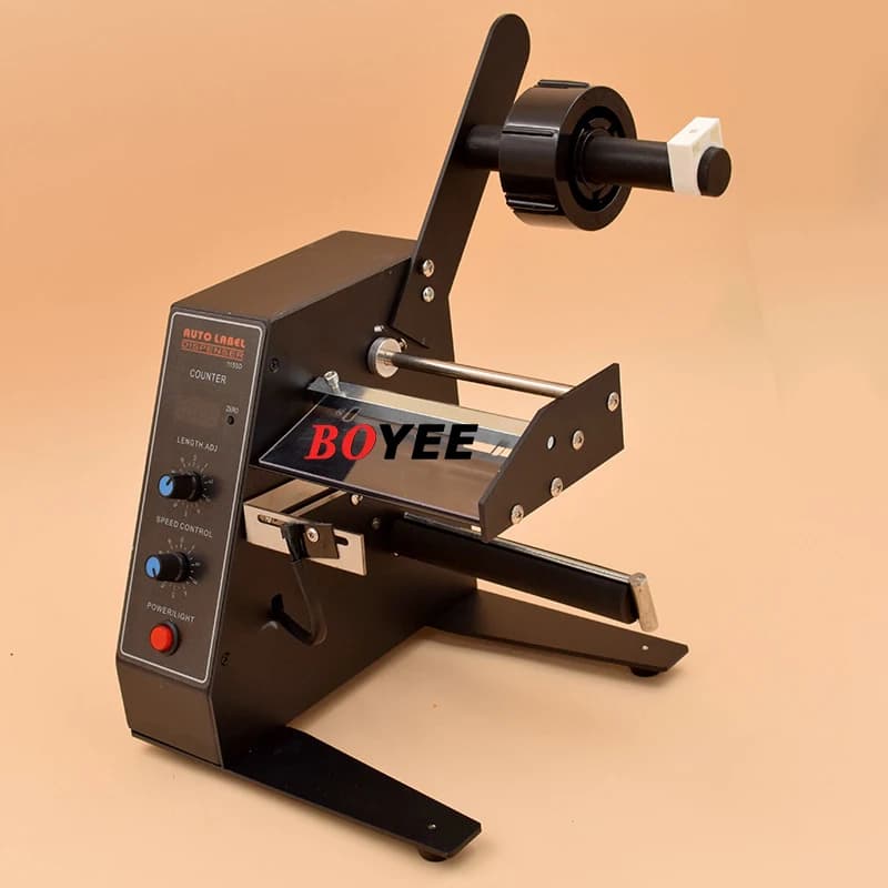 Label Applicator | Automatic Self-Adhesive Dispenser for Transparent & Clear Labels - Thumbnail 5