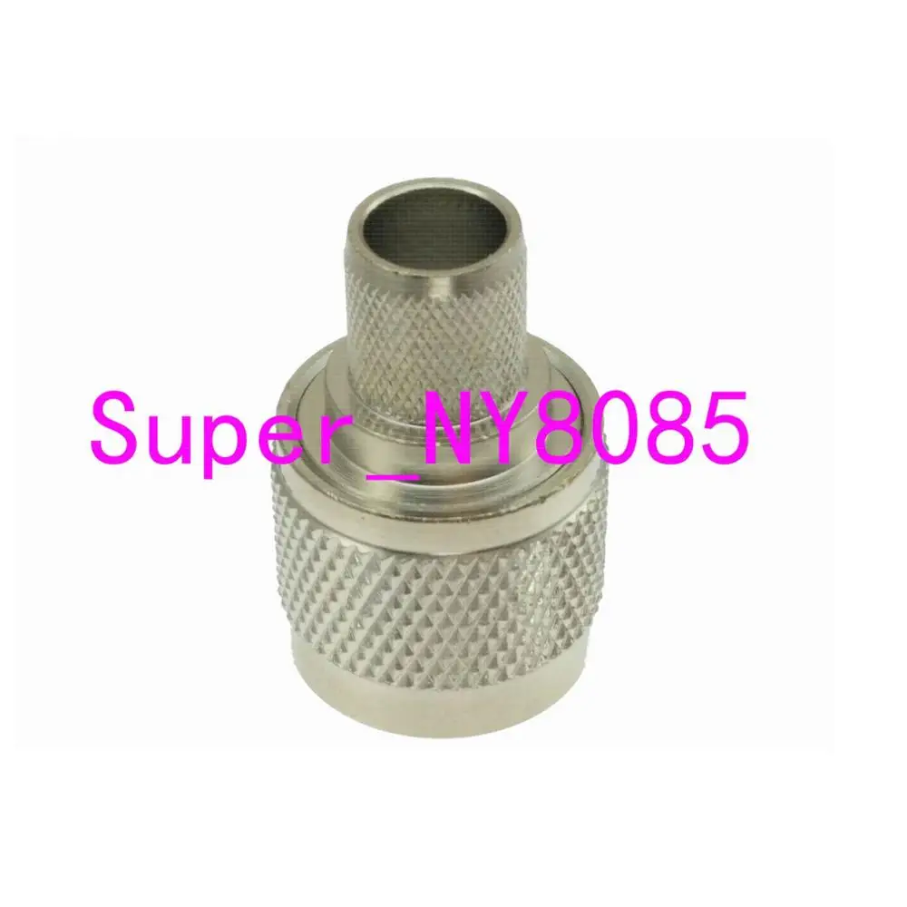 N-Male Crimp Connectors | RG8, RG213, LMR400 Coaxial Cable | 10-Pack - Thumbnail 5