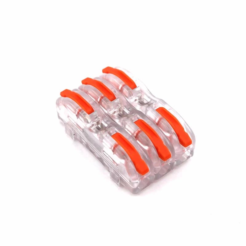 2-Pin Quick Connect Terminal Blocks | Compact LED Lighting & Electrical Wire Connectors - Thumbnail 3