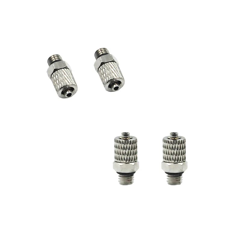 Hydraulic Coupler | M5-4mm Oil Connector | For RC Model Oil Cylinder - Thumbnail 3