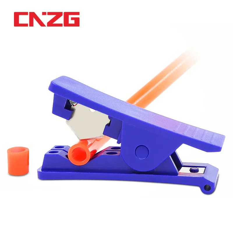 Multi-Material Tubing Cutter | Precision Tool for PVC, Rubber & Silicone Up to 16mm - Thumbnail 2