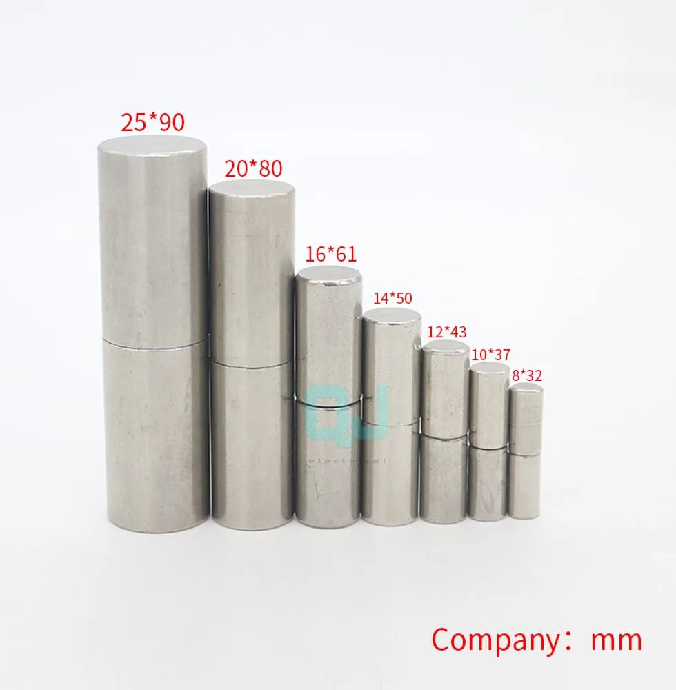 Steel Detachable Hinge | 35-55mm Welded Ball Cylinder | 201 Grade Rust-Resistant - Thumbnail 3