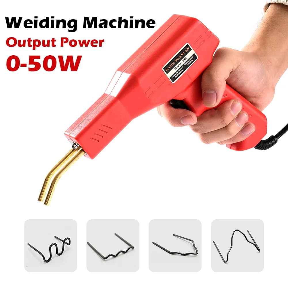 Plastic Welding Kit | Automotive Bumper Repair Tool | High-Temp Soldering Iron - Thumbnail 6