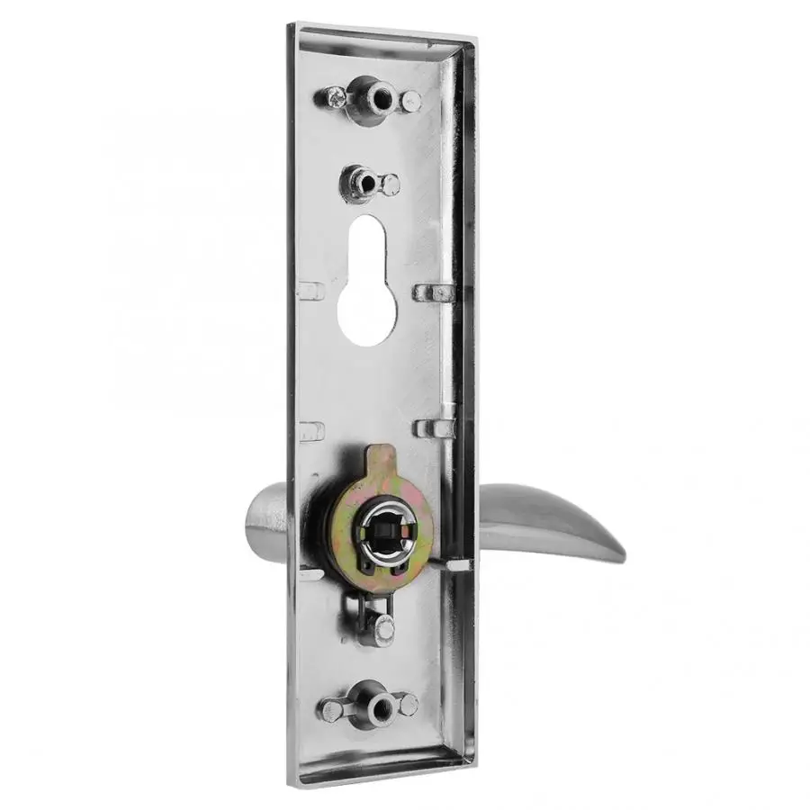 Alloy Interior Door Lock | Security Handle for 3.5-4.5cm Door Frames | Living Room & Toilet - Thumbnail 5