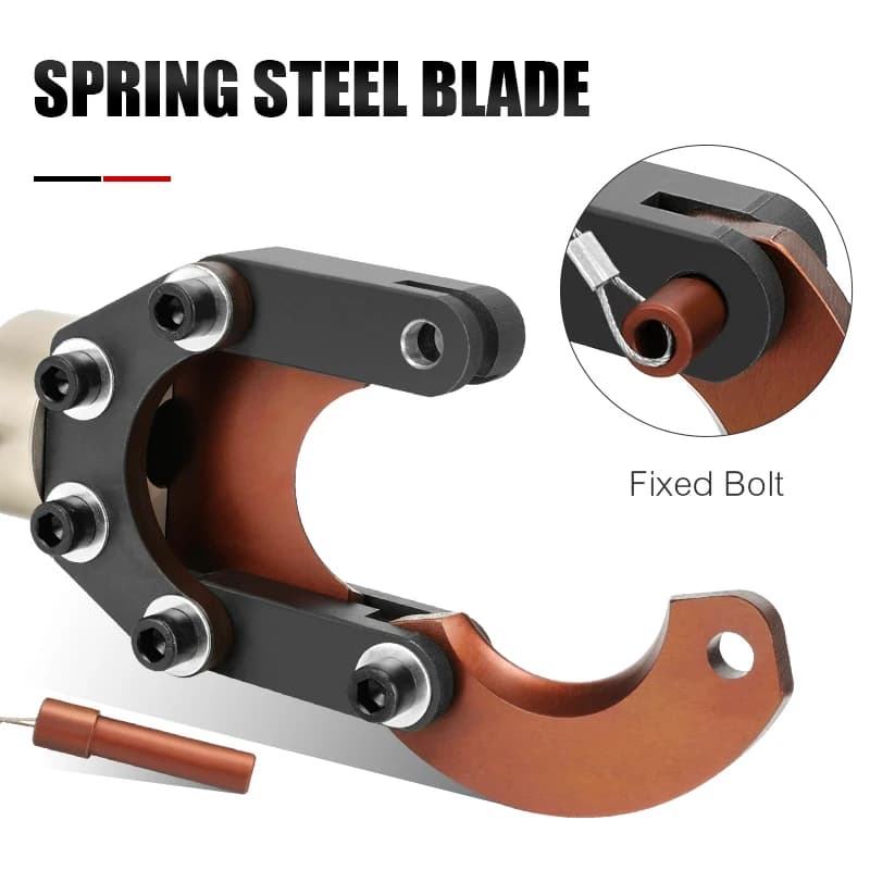 Hydraulic Cable Cutter | Heavy-Duty Copper & Aluminum Wire Cutting Tool - Thumbnail 2