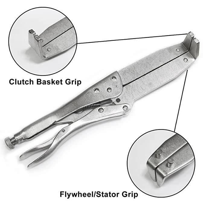 Motorcycle Clutch Tool | Hub & Flywheel Holder | Secure Repair & Removal Wrench - Thumbnail 4