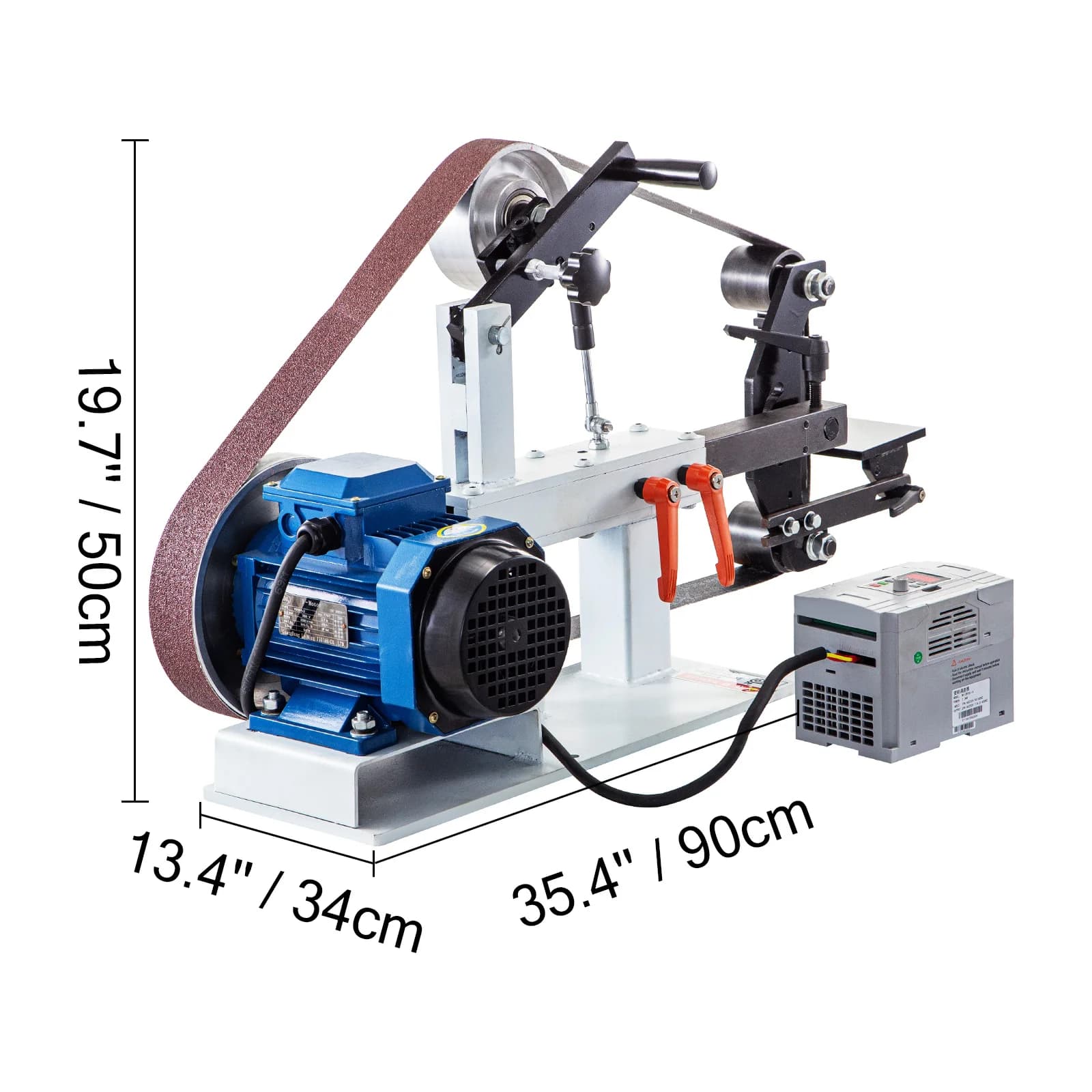 2x82 Inch Belt Grinder | 1.5KW 3-Mode Electric Sander | Tool & Knife Polishing Machine - Thumbnail 7