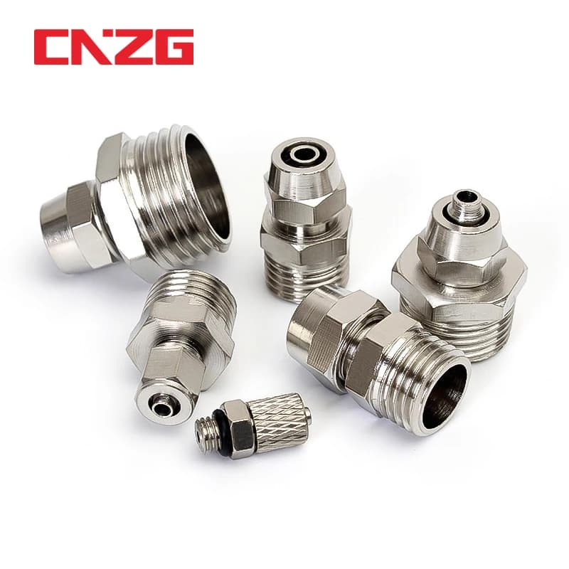 Pneumatic Fittings Kit | 1/8 to 1/2 NPT & M5 Threads | 4mm-16mm Sizes - Thumbnail 4