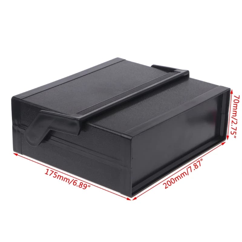 Project Enclosure | IP-Rated Plastic Electronics Case | 200x175x70mm - Thumbnail 5