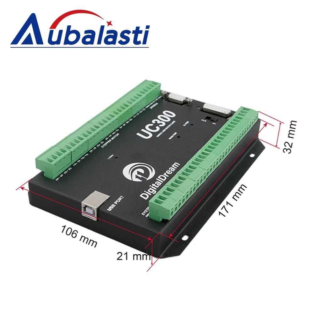 CNC Motion Controller | USB Mach3 Compatible | 3-6 Axis Precision for Milling Machines - Thumbnail 2