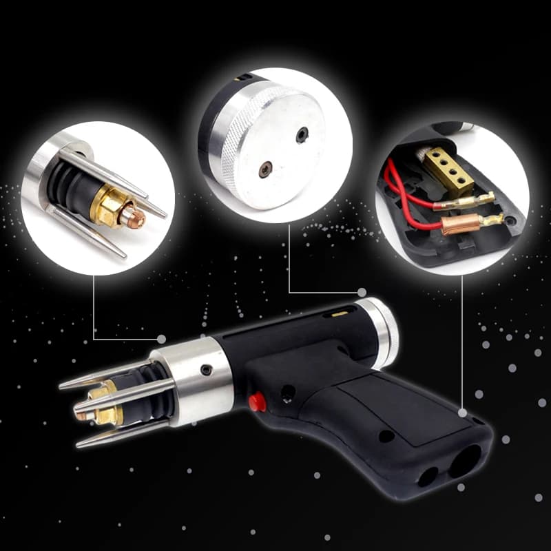 CD Stud Welding Gun | Capacitor Discharge System | Heavy-Duty Metal Fabrication Tool - Thumbnail 4