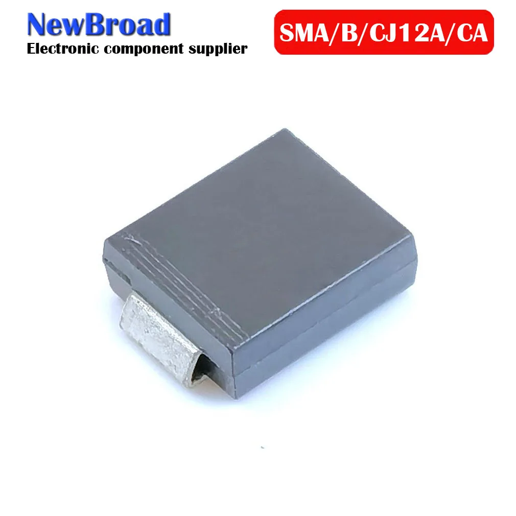 Professional-Grade TVS Diode Assortment | 12V SMAJ/SMBJ/SMCJ Series | DO-214A Surge Protection - Thumbnail 4