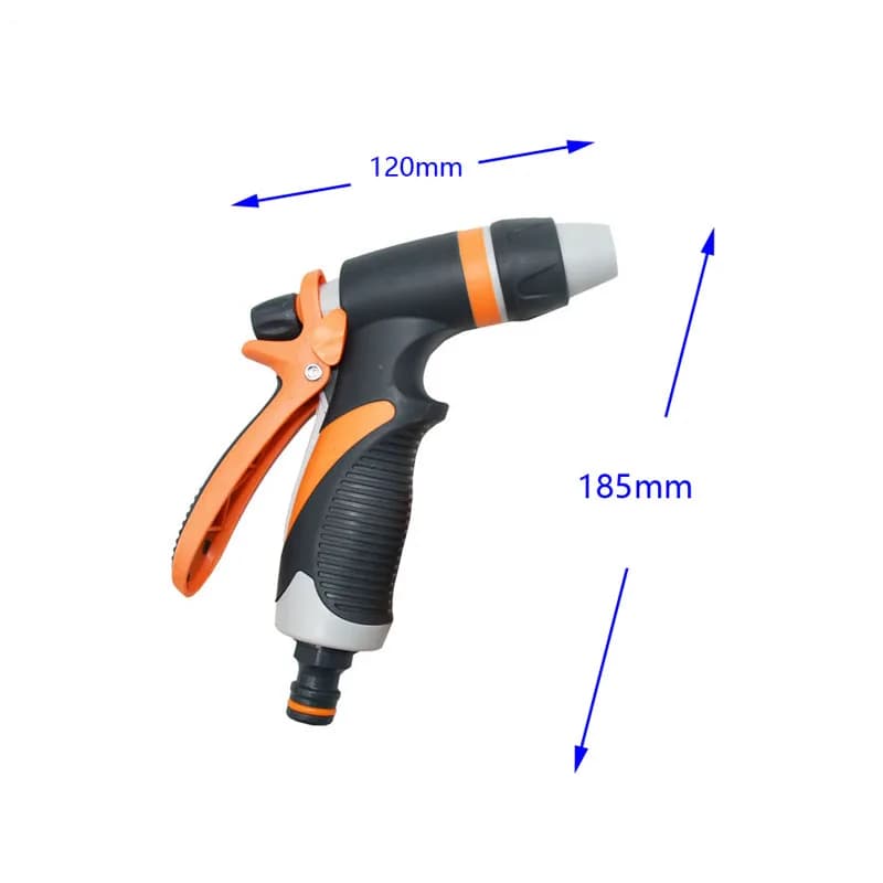 Multi-Function Spray Gun | Adjustable Lawn & Car Wash Nozzle | High Pressure Garden Tool - Thumbnail 4