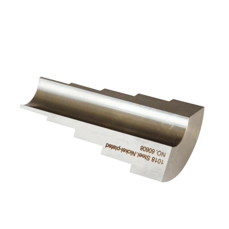 Ultrasonic Test Block - 1018 Carbon Steel Curved 5-Step Calibration Standard - Thumbnail 4