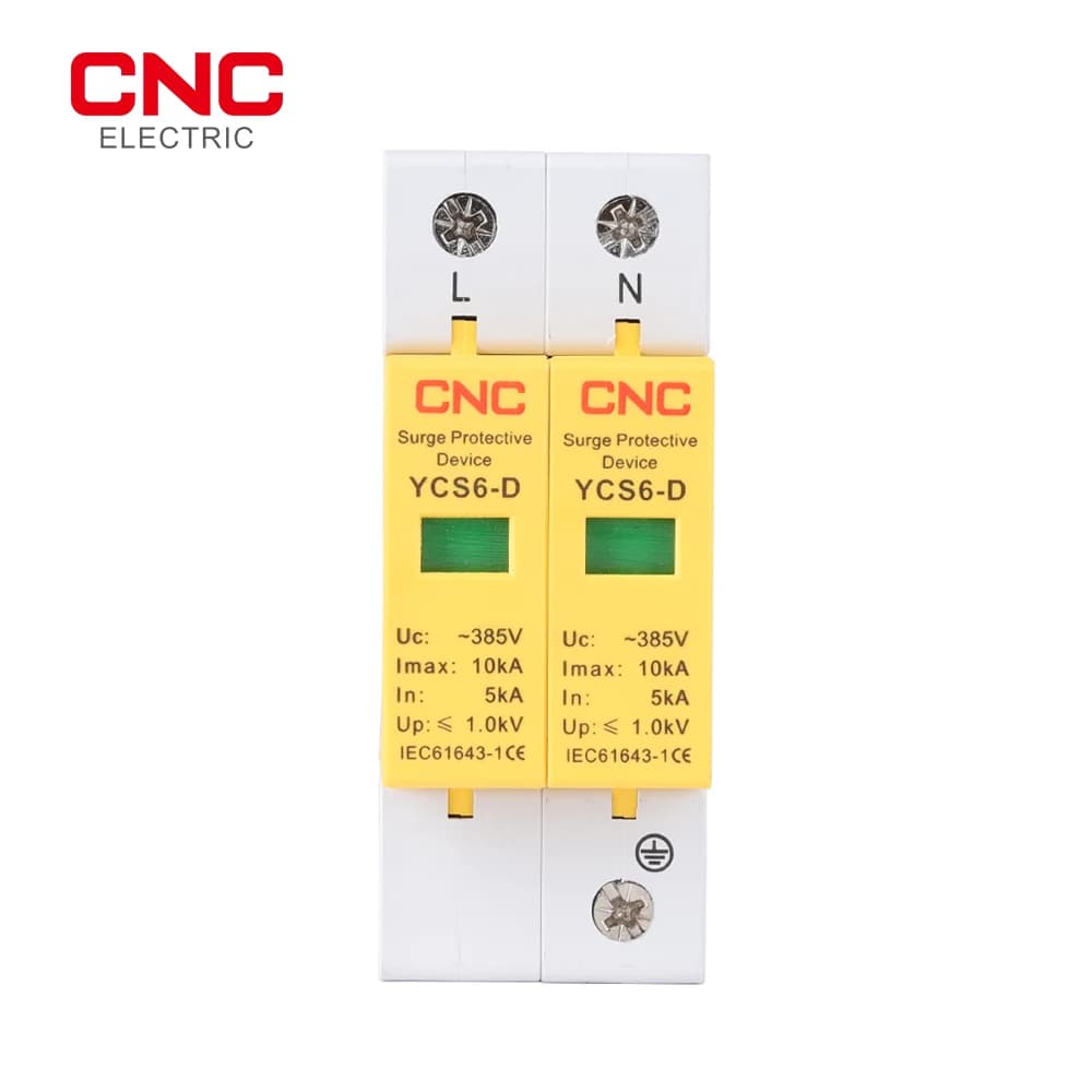 2-Pole Surge Protector | 385V AC | 10-20kA Capacity | Whole-Home Electrical Protection - Thumbnail 2