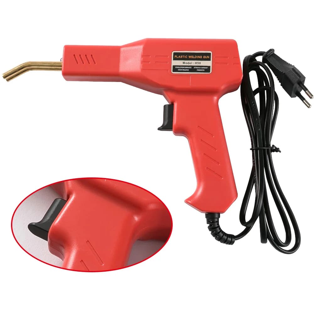 Plastic Welding Kit | Automotive Bumper Repair Tool | High-Temp Soldering Iron - Thumbnail 5