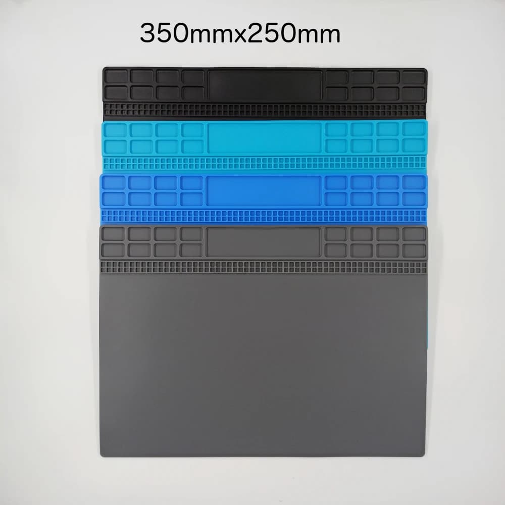 Soldering Mat | 405x305mm Heat-Resistant Workstation Pad for Electronics Repair - Thumbnail 4