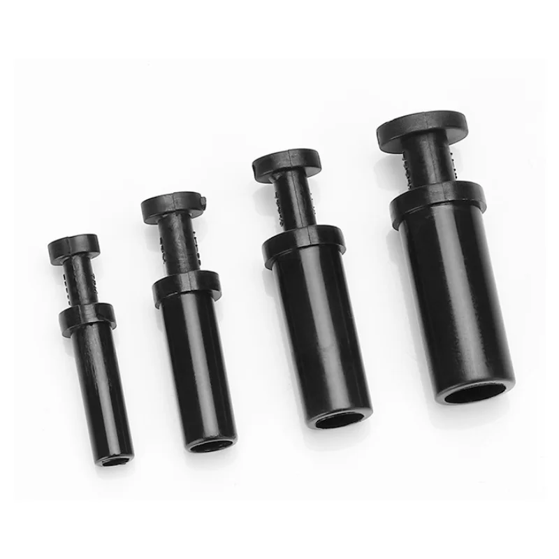 5PCS Push Fit Connector Pneumatic Blanking Plug Set for 4mm to 12mm air hose, includes PP4 PP6 PP8 PP10 PP12 sizes in durable plastic.
