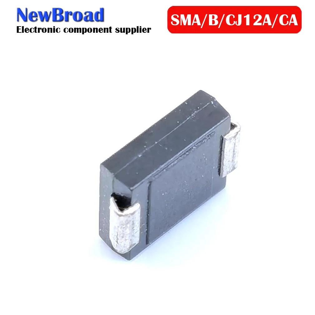Professional-Grade TVS Diode Assortment | 12V SMAJ/SMBJ/SMCJ Series | DO-214A Surge Protection - Thumbnail 3