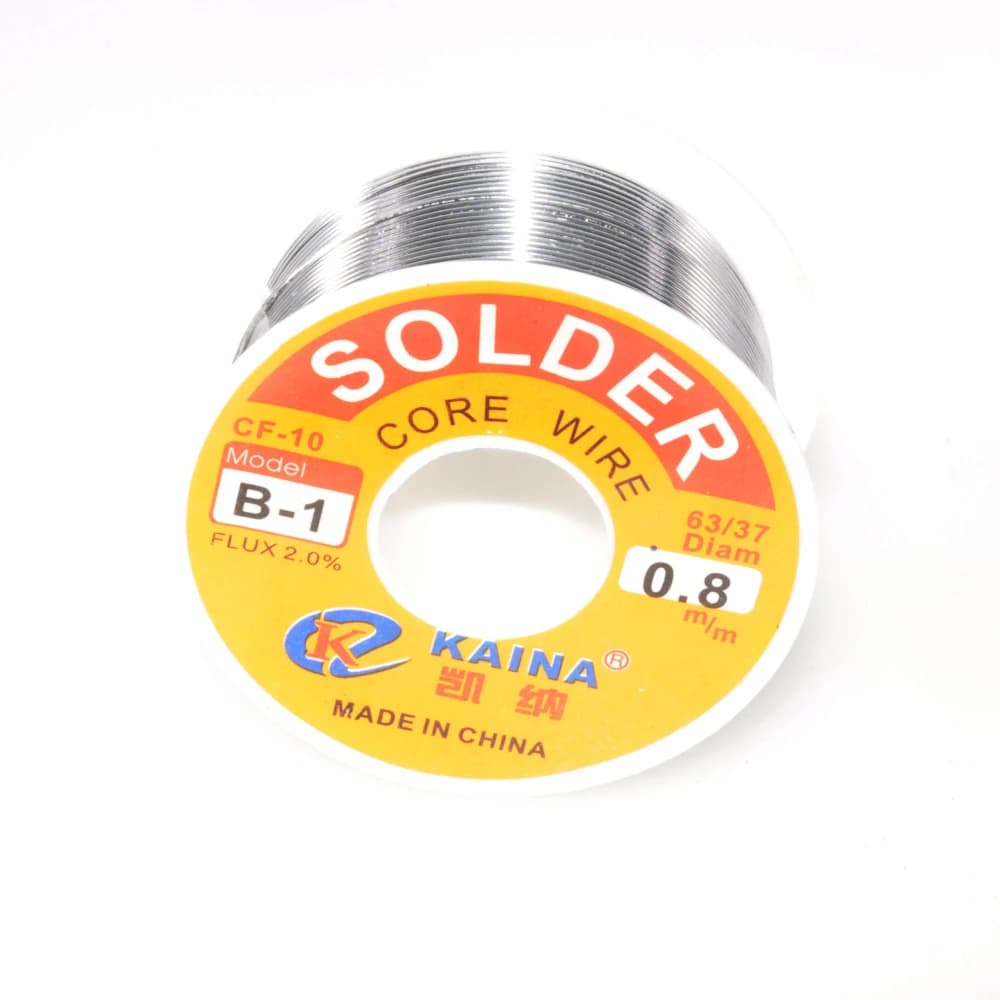 Professional-Grade 63/37 Rosin Core Solder Wire | 2.0% Flux | 0.5mm - 2.0mm Diameters - Thumbnail 4