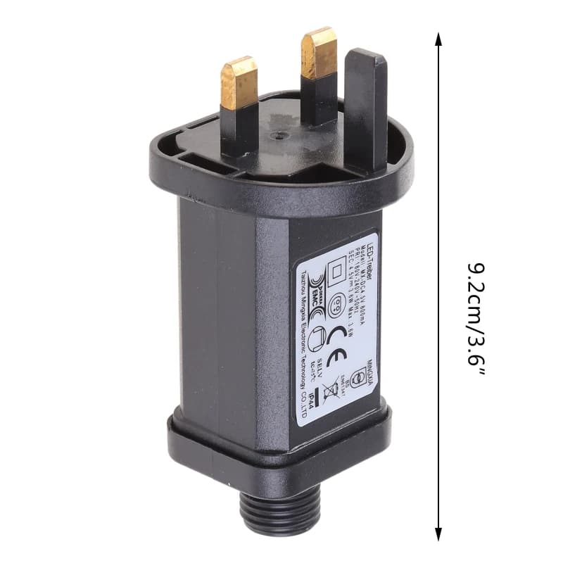 AC/DC Power Adapter | 4.5V 800mA Output | For LED Strips & Low-Voltage Devices - Thumbnail 4